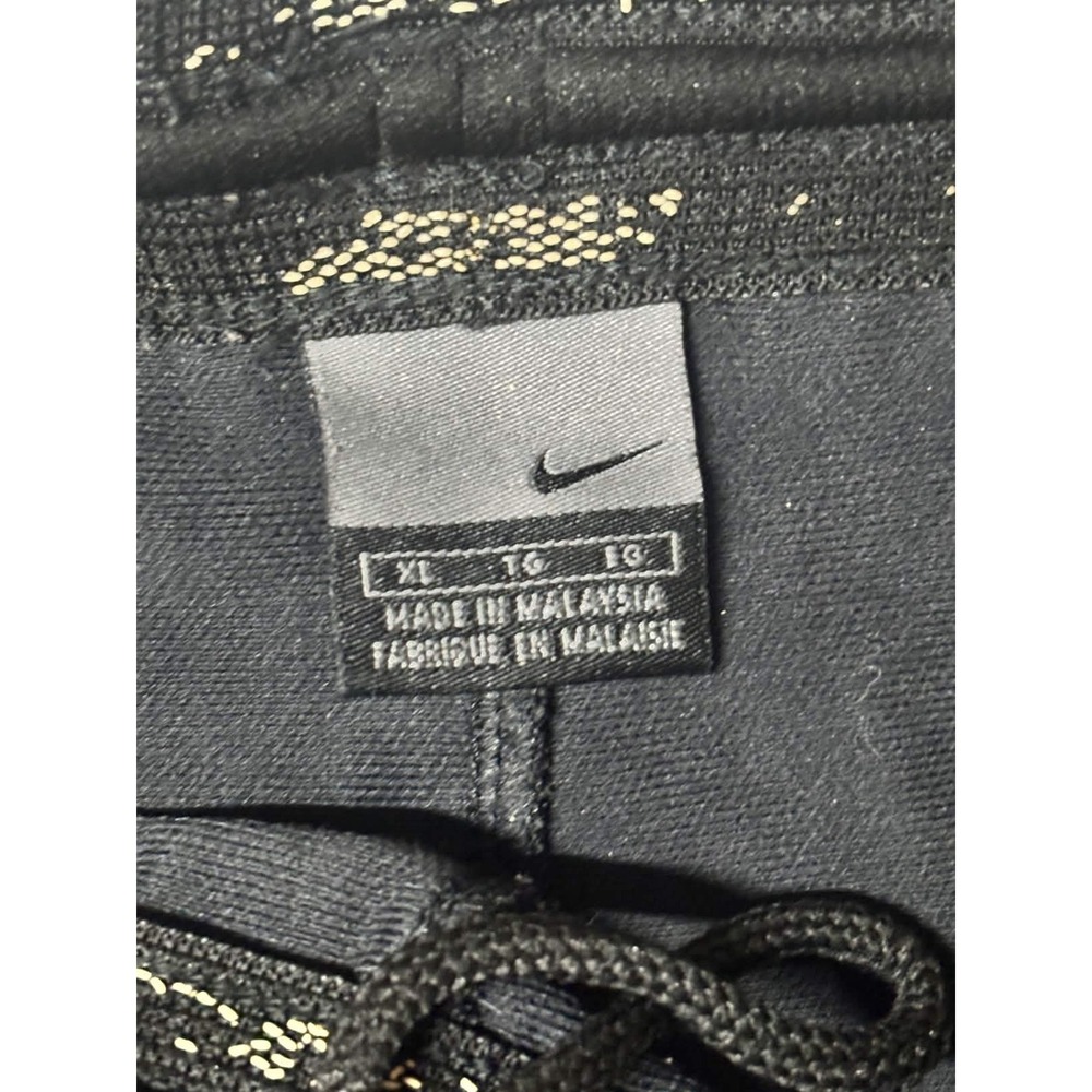 Nike Womens Shorts Size XL Athletic Black Polyester Solid Running Shorts Knit - Picture 3 of 7